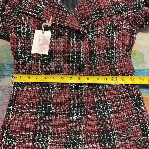 Jessica Simpson - Red/Black Plaid Coat - NWT - Picture 6 of 10